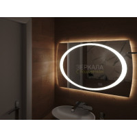 Зеркало для ванной с подсветкой Авелино СТ 110х70 см
